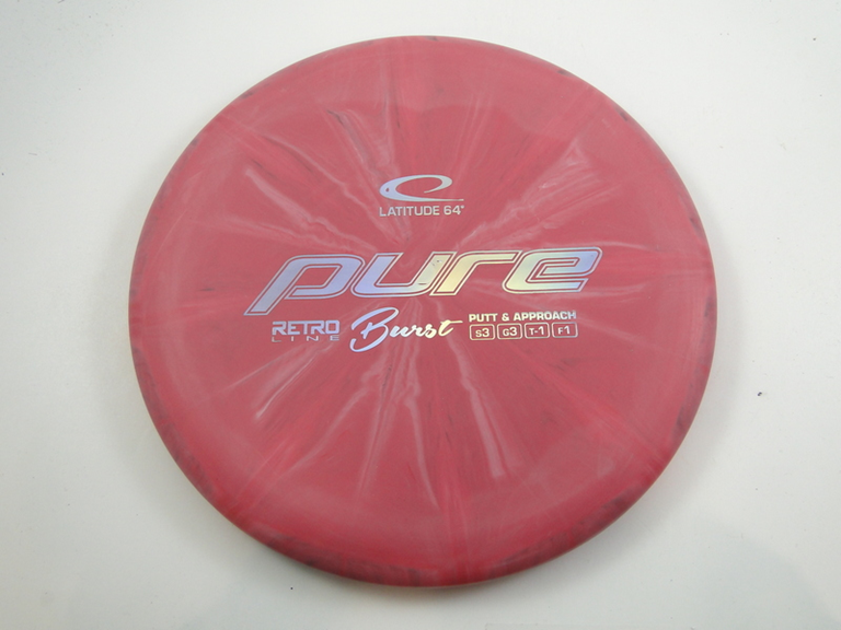 Latitude 64 retro burst PURE disc golf disc