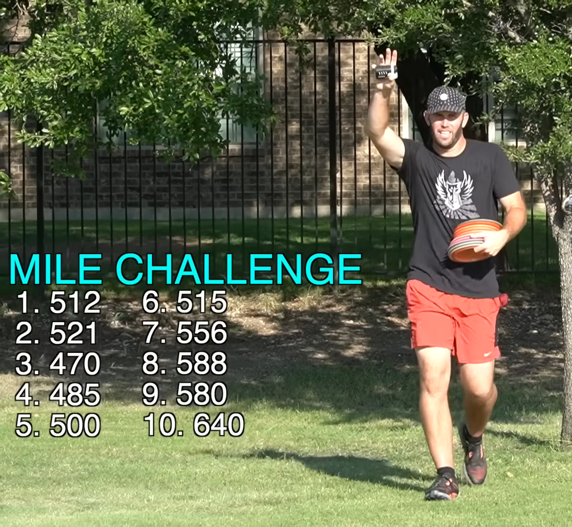 how far can brodie smith throw 1 mile challenge 2022 september