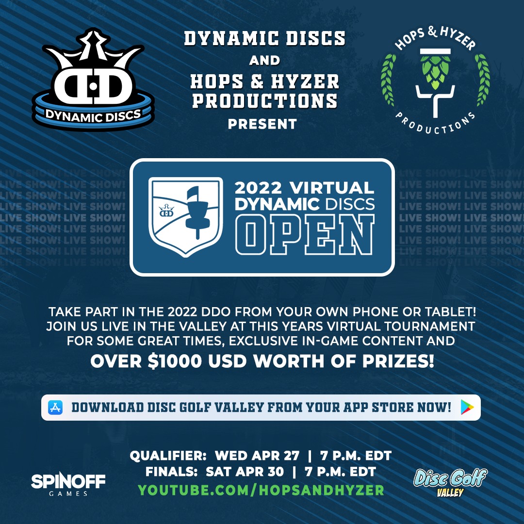 Disc Golf Valley Dynamic Discs Open 2022