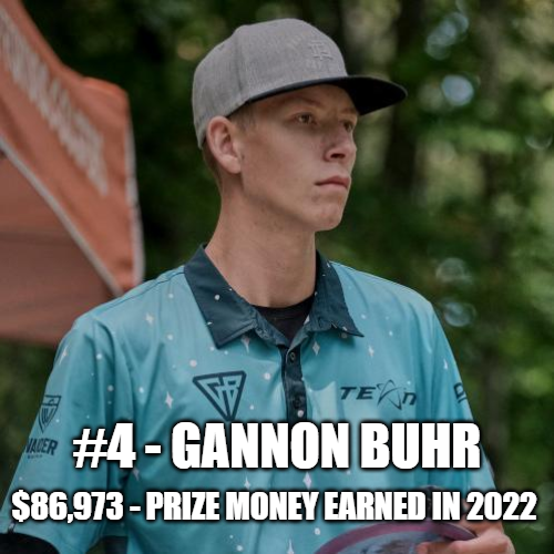 how much money did gannon buhr earn in 2022