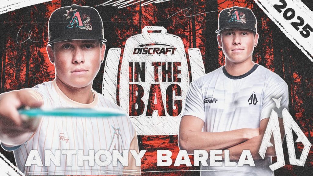 Anthony Barela in the bag Discraft 2025