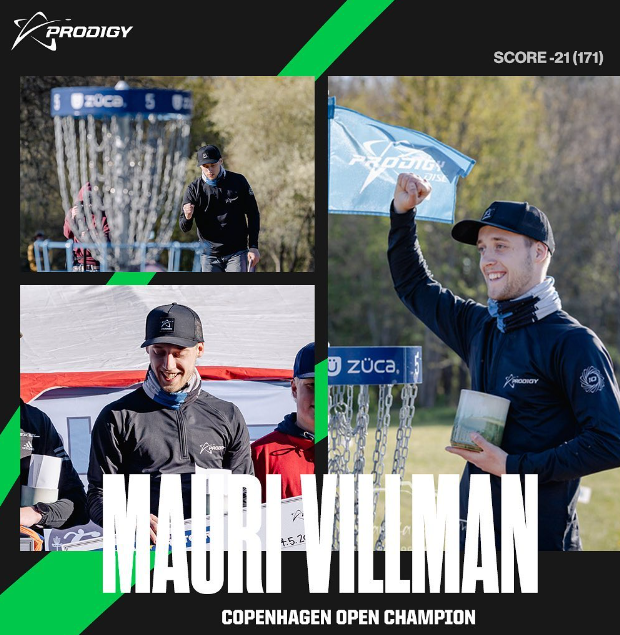Copenhagen Open Champion 2023 - Mauri Villmann