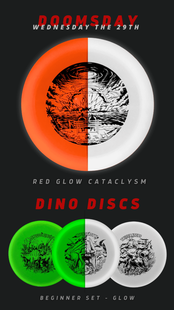 Doomsday and Dino Discs sale black friday 2023