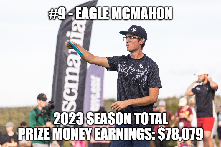Eagle McMahon season earnings in 2023
