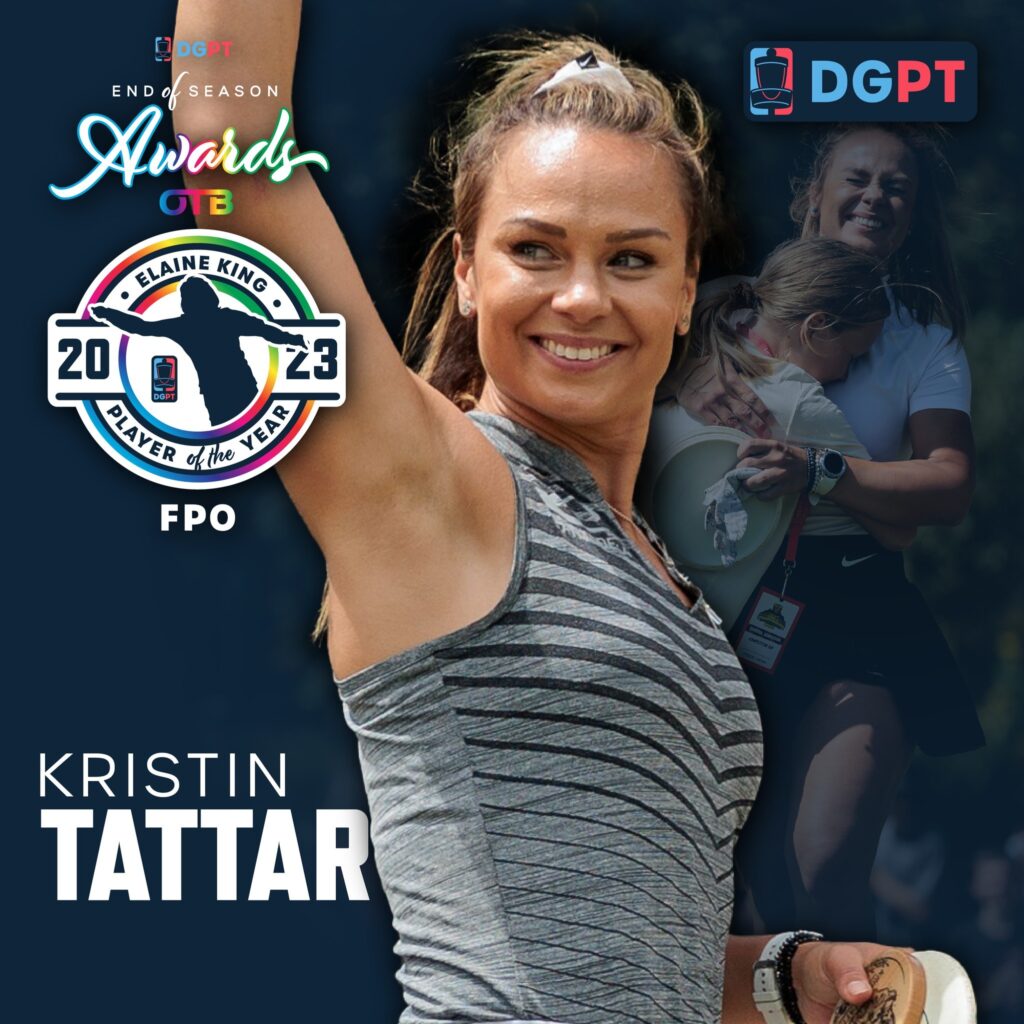 Kristin Tattar on DGPT aasta parim naismängija!
