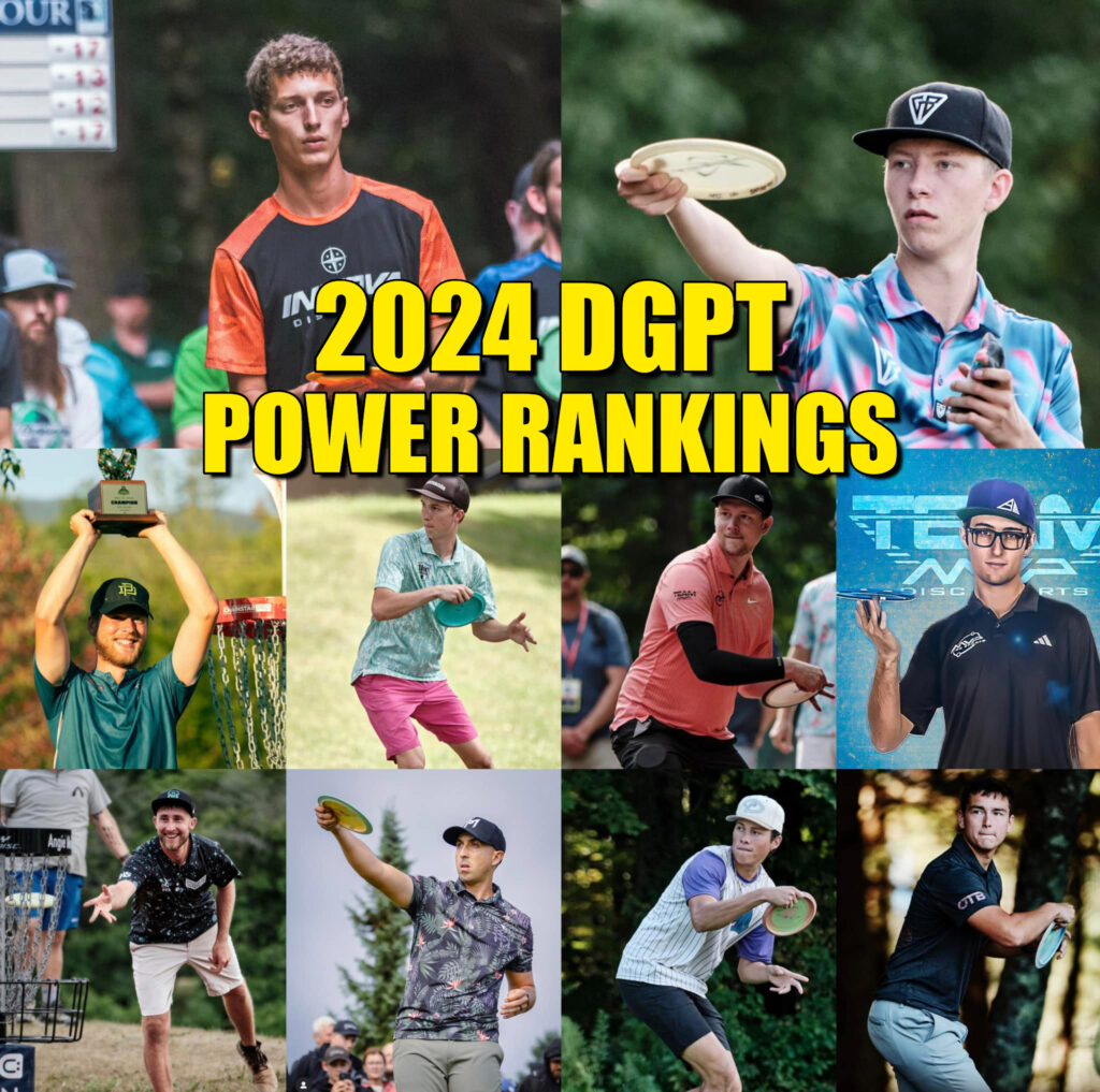 2024 DGPT power rankings by Jesse Austin