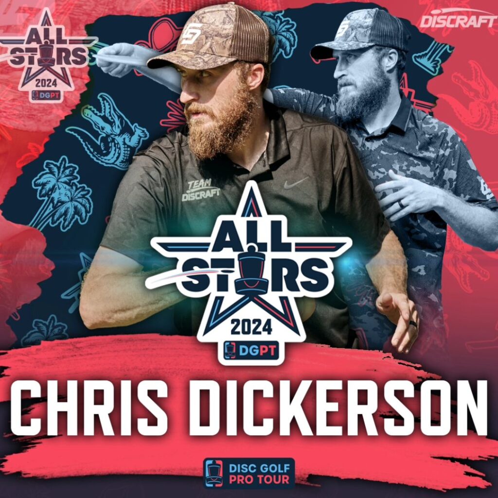 Chris Dickerson 2024 DGPT All-Star