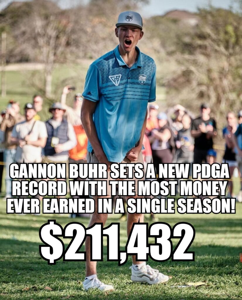 Gannon Buhr makes history during the 2024 seeason!